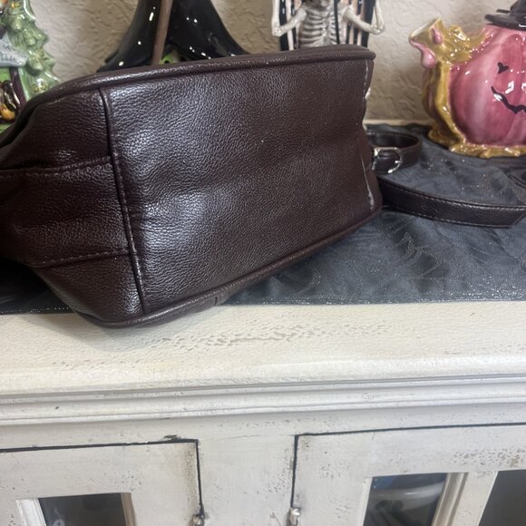 Women's Crossbody Patchwork Bag Adjustable Strap Multi-Pockets Fashion Shoulder - Picture 3 of 10